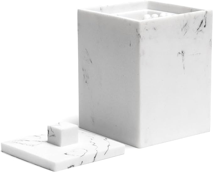 Qtips Holder with lid, q tips holder, Cotton Ball Holders - Image 4
