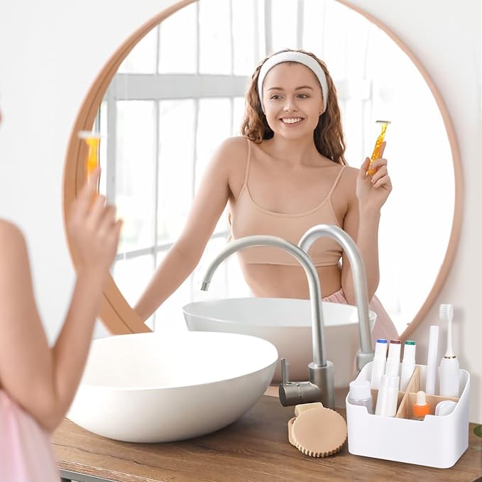Toothbrush Holders for Bathrooms, Electric Toothbrush and Toothpaste Holder - Image 6