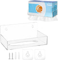 Acrylic Tissue Holder Wall Mounted, Classic Tissue Box Cover Tissues Organizer by Hoowen