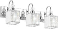 Ralbay Chrome Crystal Bathroom Vanity Light by RalbayLighting