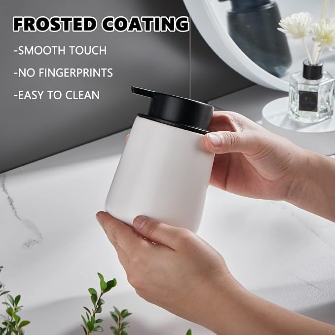 12Oz White Soap Dispenser - Image 2