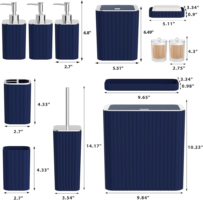 Bathroom Accessory Set - Image 3