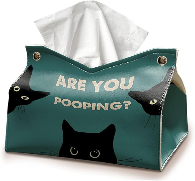Funny Rectangle Tissue Box Cover by UTELKA