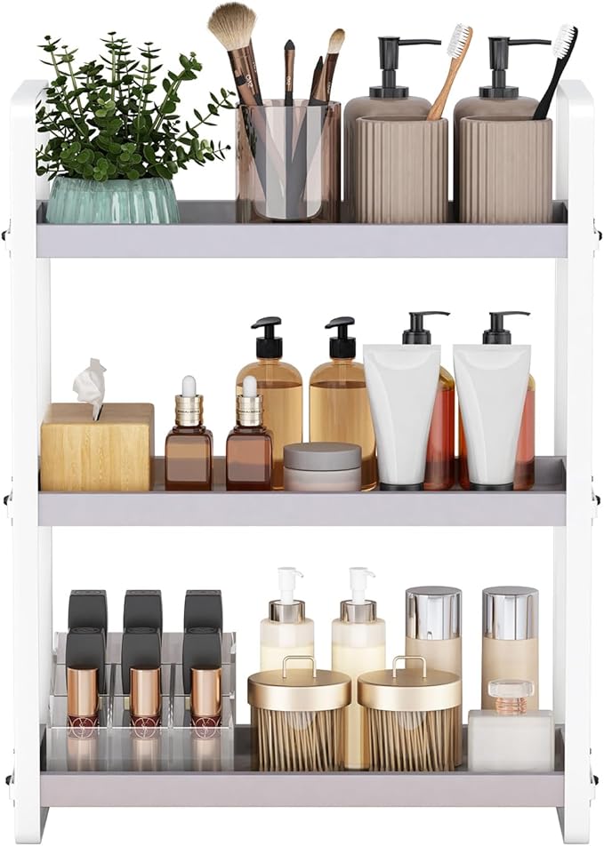Bathroom Counter Organizer, Bathroom Countertop Organizer, Counter Shelf by HNRLOY