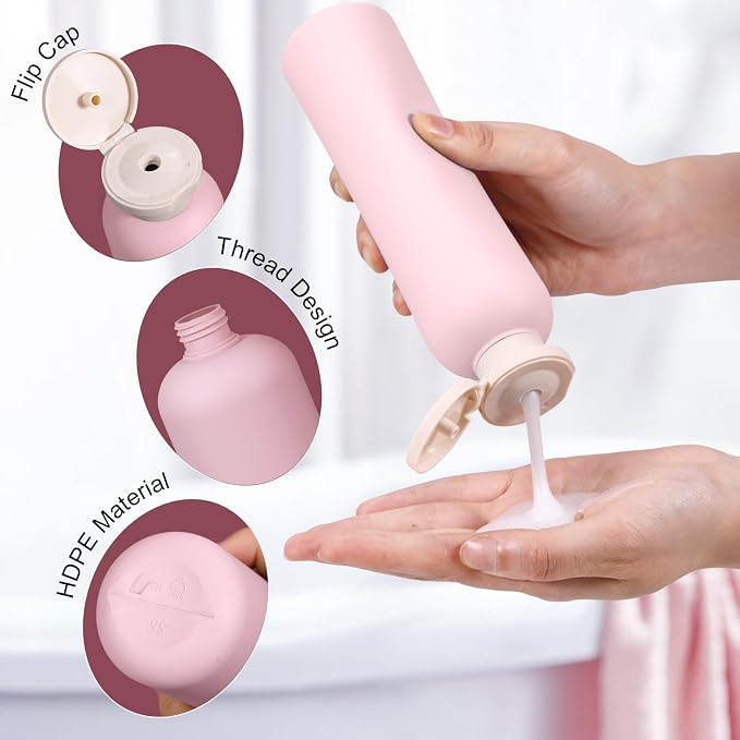 8.8oz Travel Essentials Shampoo Bottles - Image 4
