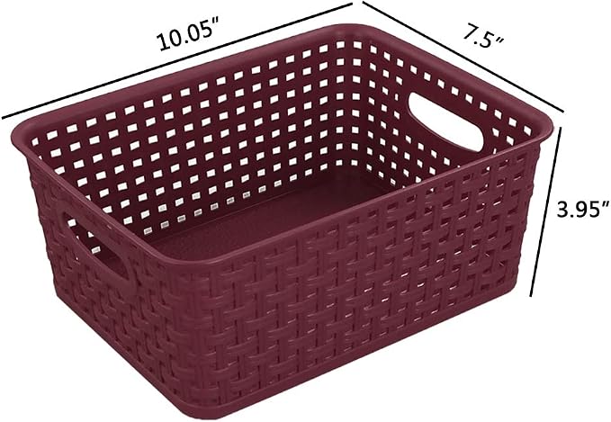 Sandmovie Plastic Weave Storage Baskets - Image 4