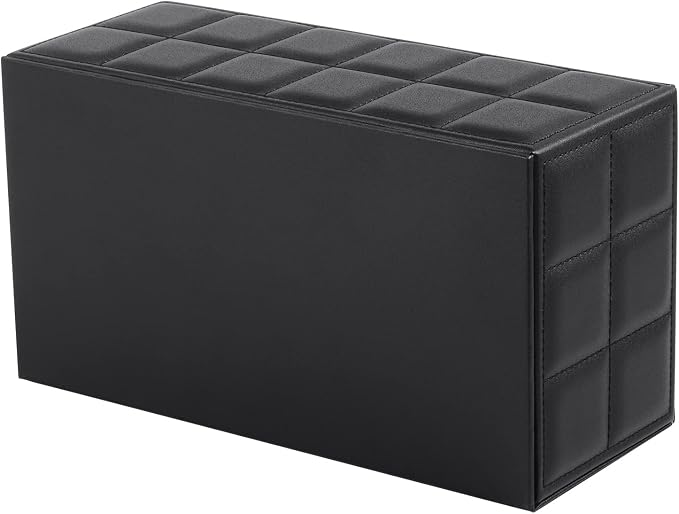 Tissue Box Cover Rectangle Tissue Box Holder PU Leather Facial Organizer - Image 9