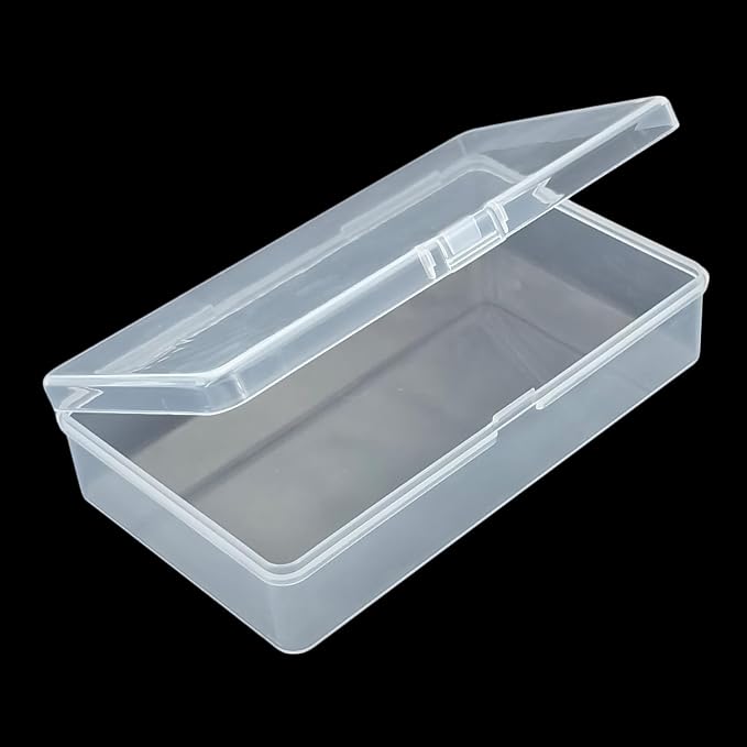 19 Pack Rectangular Clear Plastic Storage Containers Box - Image 3