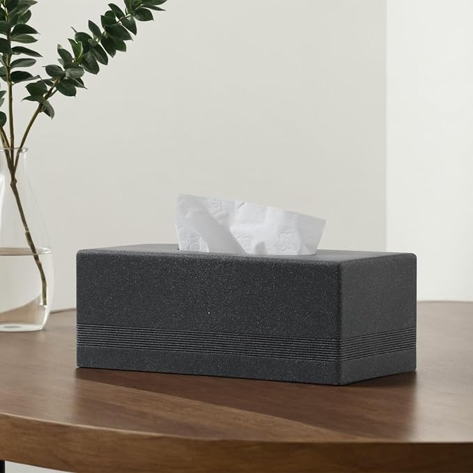 Tissue Box Cover Rectangle, Resin Facial Tissues Holder Covers - Image 8
