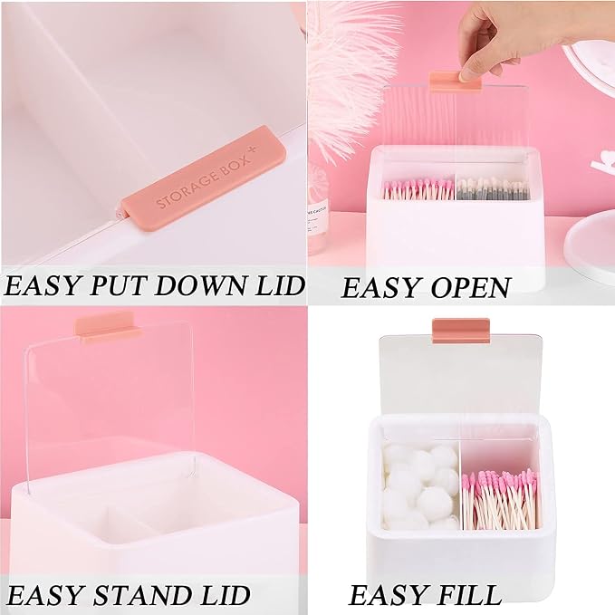 Tecbeauty 2pcs Qtips Holder - Image 7