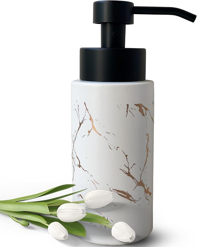 9.5 Oz Foaming Soap Dispenser for Bathroom, Kitchen Foam Soap Dispenser by UNBONSOUHAIT