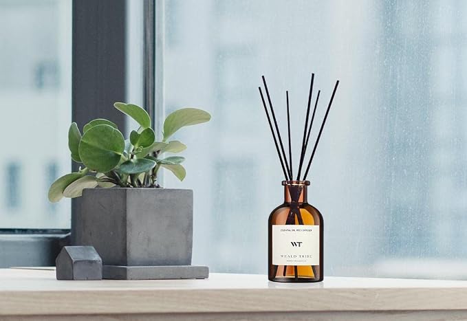 WEALD TRIBE Flower Reed Diffuser Set Lime & Citrus Scent - Image 4