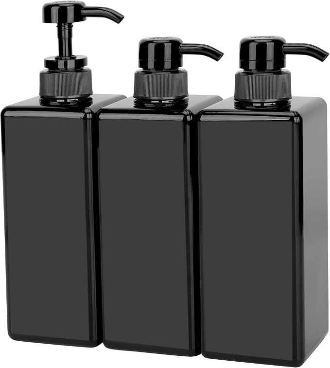 Suream 22oz/650ml Large Plastic Pump Bottles by Suream