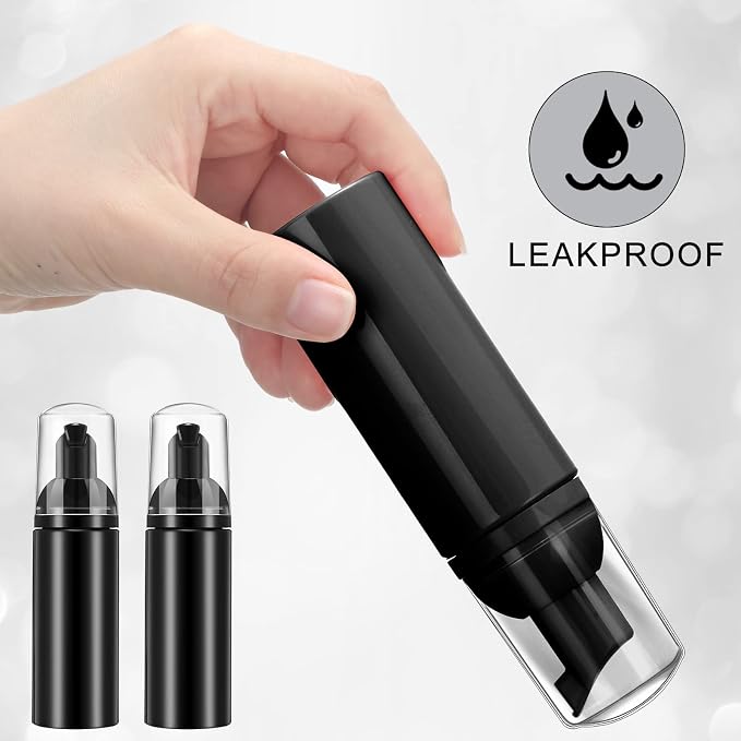 70 Pcs 2 oz Plastic Foam Soap Dispensers Refillable Lash Shampoo Bottles - Image 4