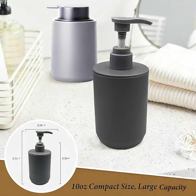 LGURT-4-piece Set of Bathroom Accessories, Plastic Bathroom Accessories - Image 5