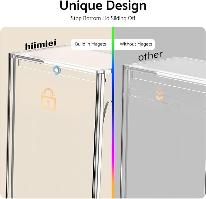 HIIMIEI Acrylic Tissue Box Cover, Rectangle Tissue Holder - Image 4