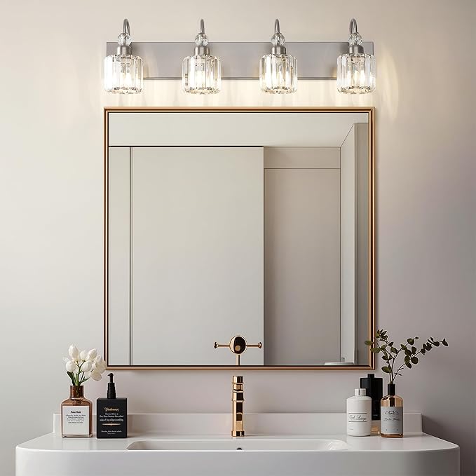 Ralbay 4-Light Crystal Vanity Light - Image 2