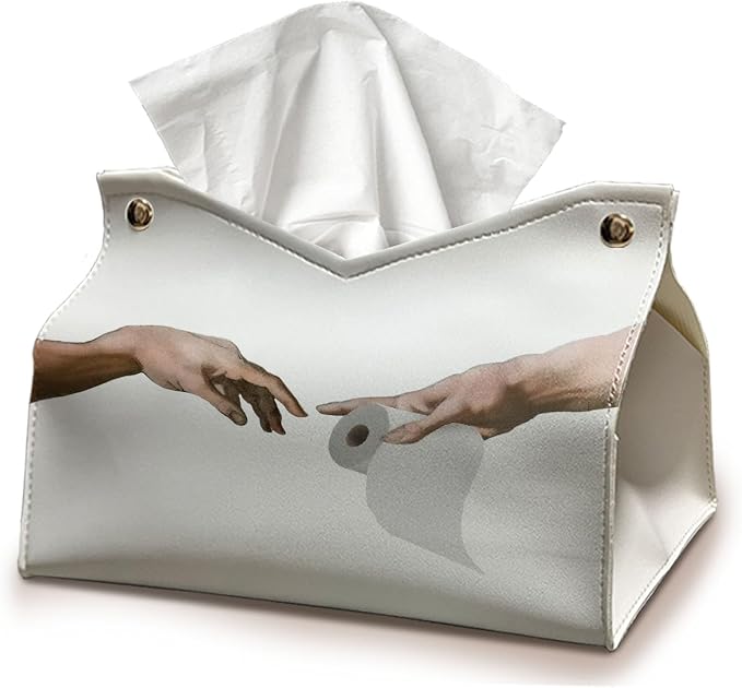 Funny Tissue Box Cover Rectangle by UTELKA