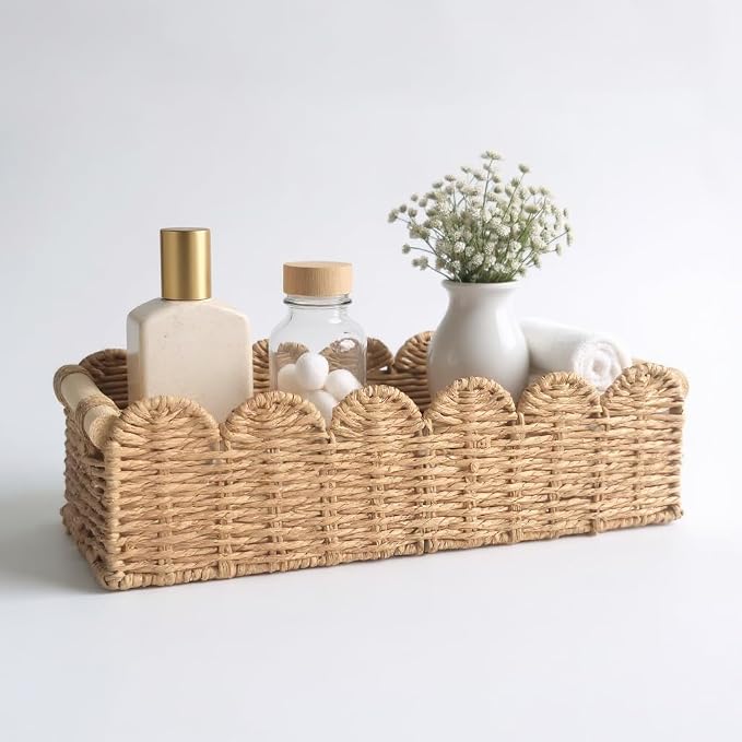 Toilet Paper Storage Basket for the Top of the Toilet Tank – A Decorative and by VANWYCHEN