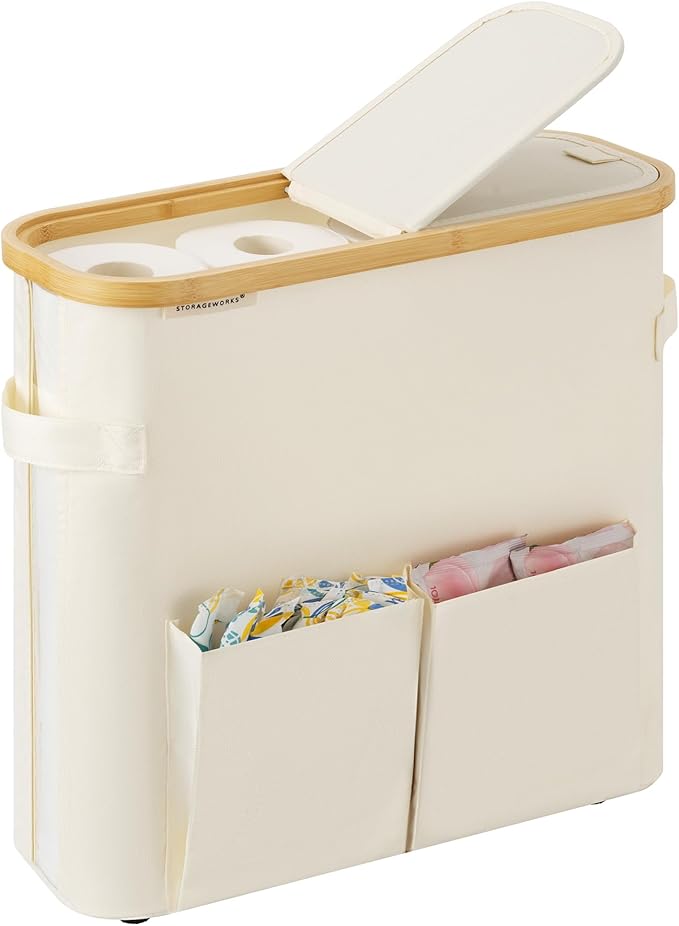 StorageWorks Toilet Paper Storage Baskets by StorageWorks