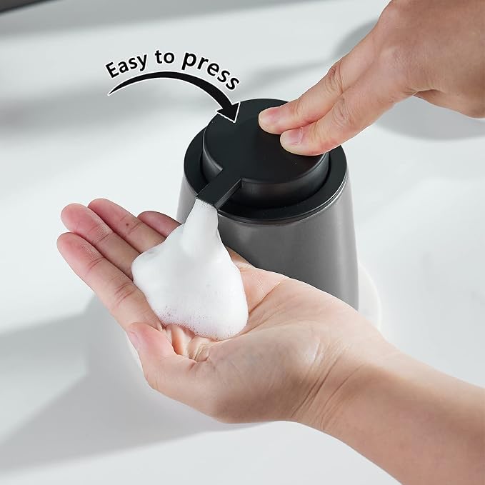 12Oz Grey Foaming Soap Dispenser - Image 5