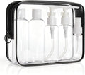BAGSMART 7 Pack Clear Toiletry Bag by BAGSMART