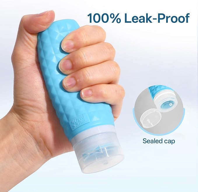 Travel Bottles for Toiletries, TSA Approved Travel Size Containers, Leak Proof - Image 6