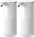 2Pack Automatic Soap Dispenser, Touchless Foaming Soap Dispenser Bathroom by Fiecco