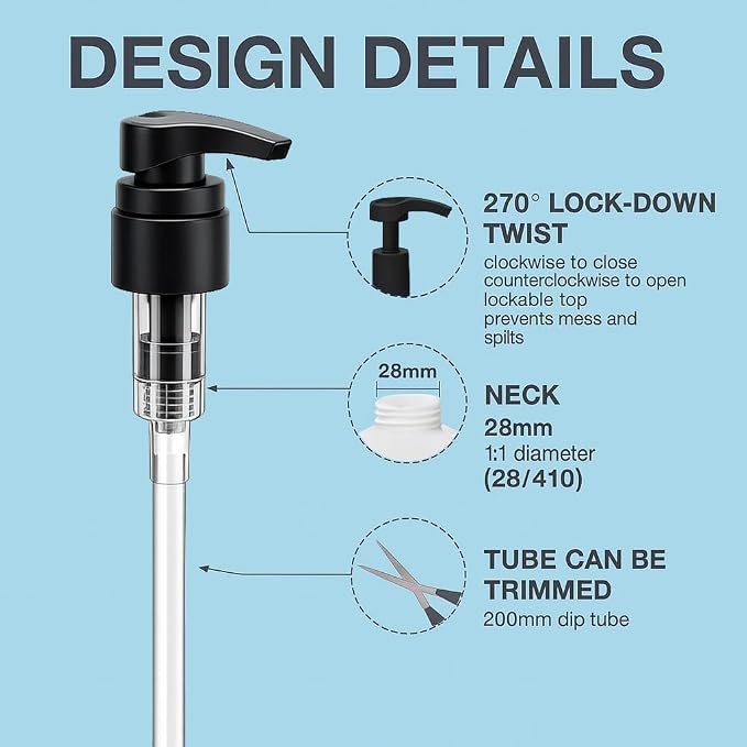 Universal Shampoo/Conditioner Dispenser Pump - Image 2