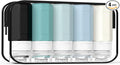 2 oz Travel Bottles, Small Size Containers, TSA Approved Silicone Toiletries by Ruinovate
