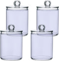 Lavender Qtip Holder Organizer Dispenser Cotton Swabs Cans Plastic Jars by SHJI