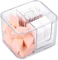 SUNFICON Cotton Swab Balls Box Cotton Pads Holder Organizer Holder Dispenser by SUNFICON