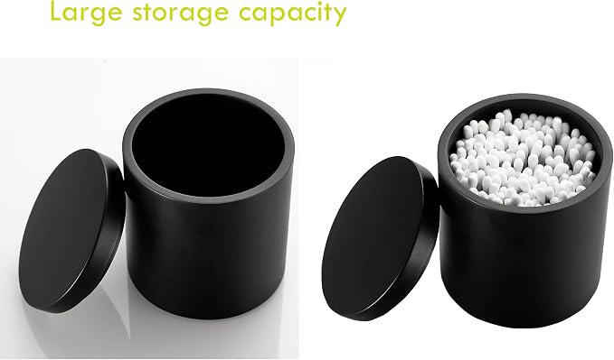 Cotton Swab Holder, Qtip Holder Dispenser - Image 2