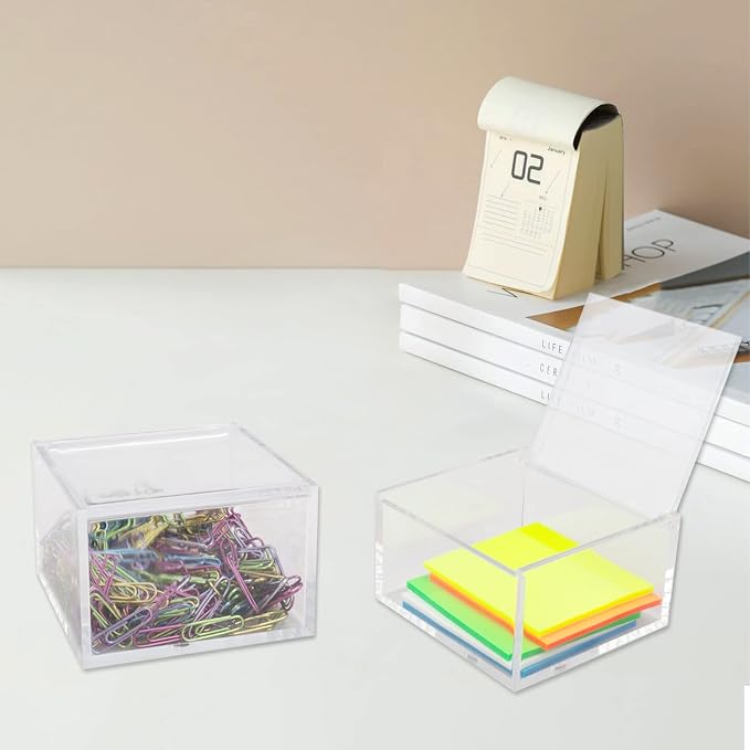 2 Pack Clear Acrylic Organizer - Image 4