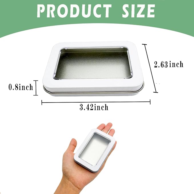 Cotton Swab Holder for Travel, Travel Floss Picks Case - Image 3