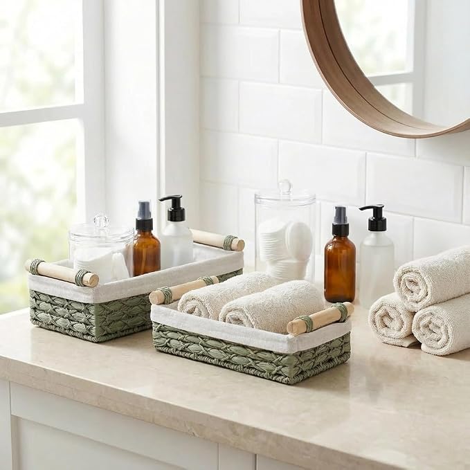 Baskets for Organizing, Paper Rope Basket Organizer - Image 2