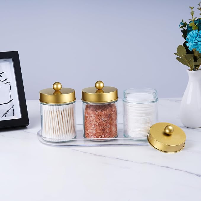 SheeChung 3-Pack Glass Apothecary Jars - Image 5