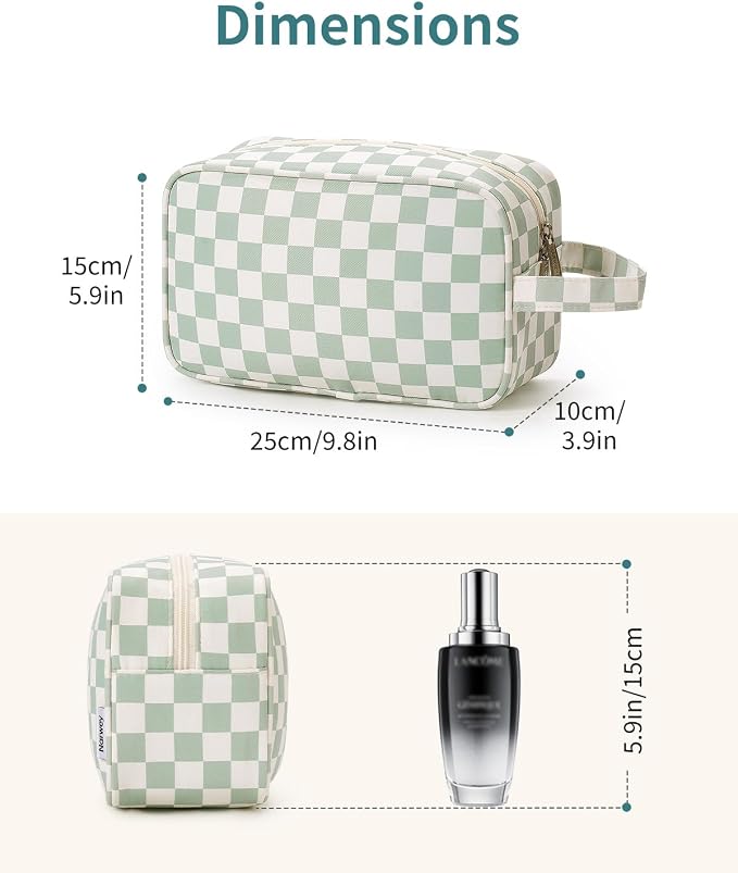 Narwey Travel Toiletry Bag for Women Traveling Dopp Kit Men Travel Bag for - Image 5
