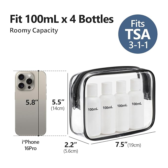 PACKISM TSA Approved Toiletry Bag - Image 3