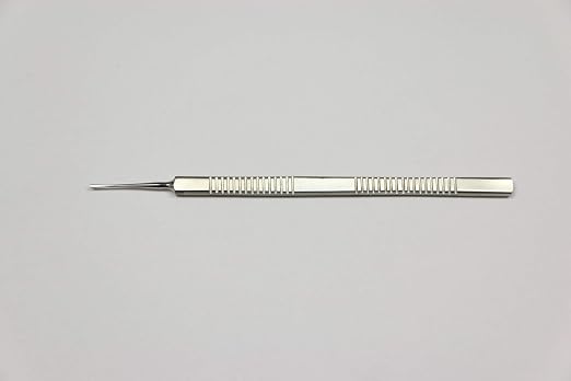 Davis Foreign Body Spud Straight Sharp Round Blade. Flat Serrated hanble by Unknown