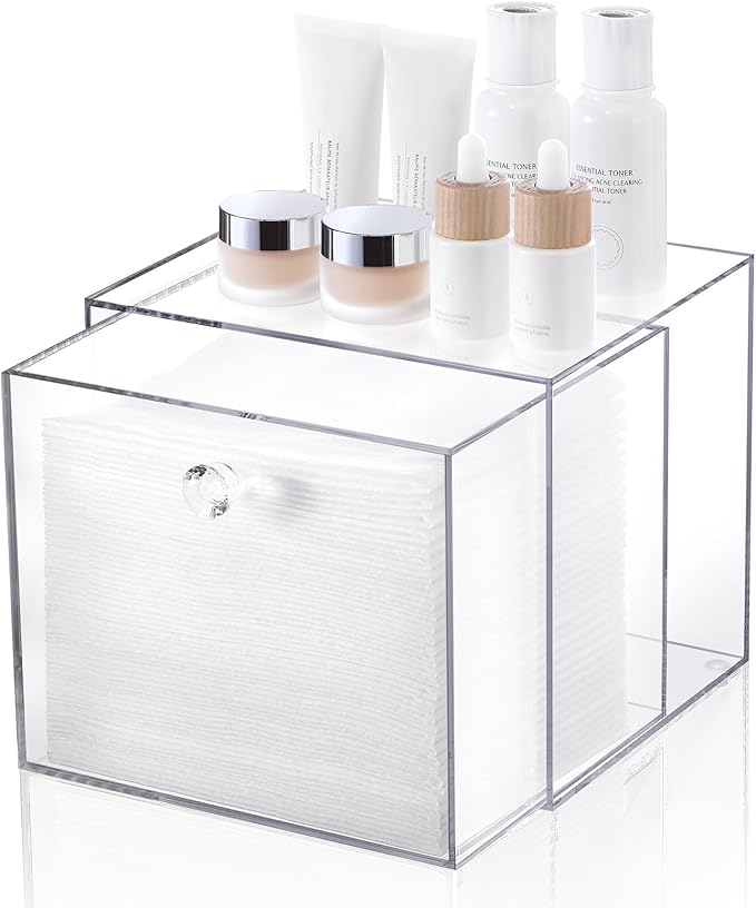 Disposable Face Towel Container Box Compatible by MakeLifeBetterEasier