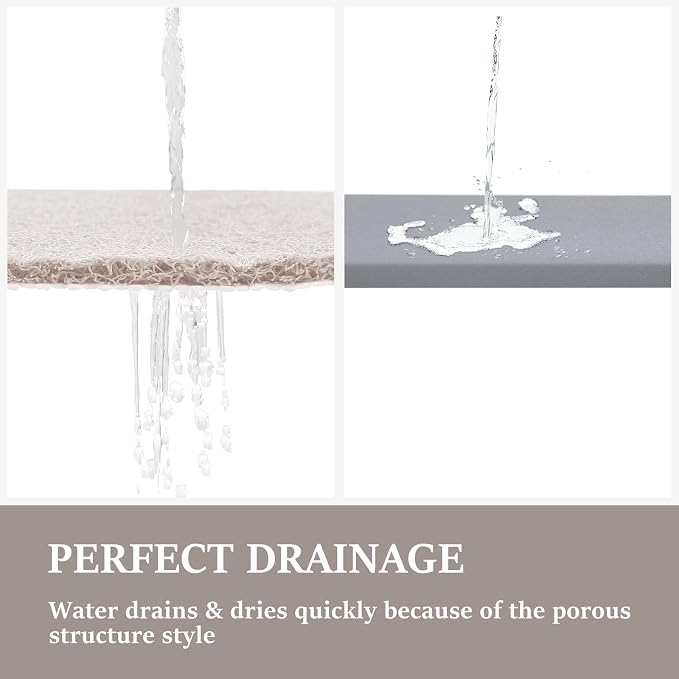 LuxStep Shower Mat Bathtub Mat, 24x36 inch, Non-Slip Bath Mat - Image 5