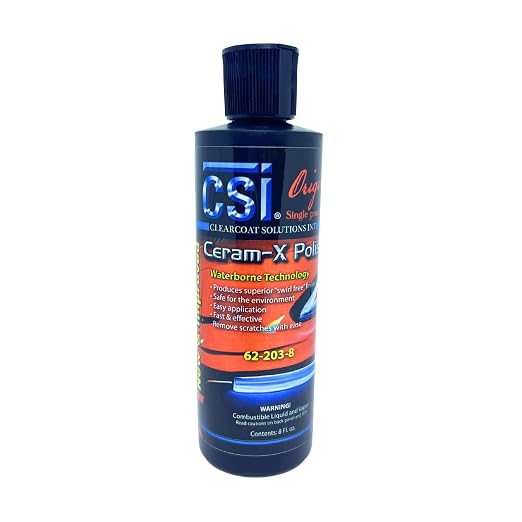 CSI Ceram-X Car Polish| The Original Single Product Polish | One-Step Paint by CSIClearcoatSolutions
