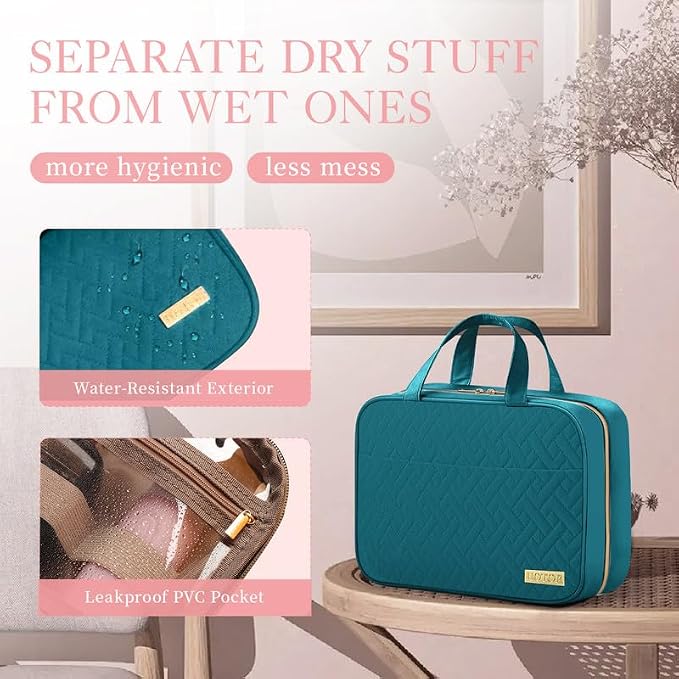 HOTOR Travel Toiletry Bag w/Hanging Hook - Image 5