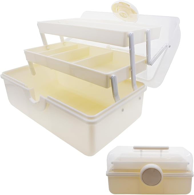 Craft Organizers and Storage, Plastic Box by Qiveno