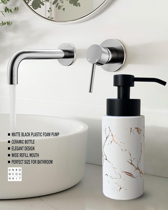 9.5 Oz Foaming Soap Dispenser for Bathroom, Kitchen Foam Soap Dispenser - Image 5