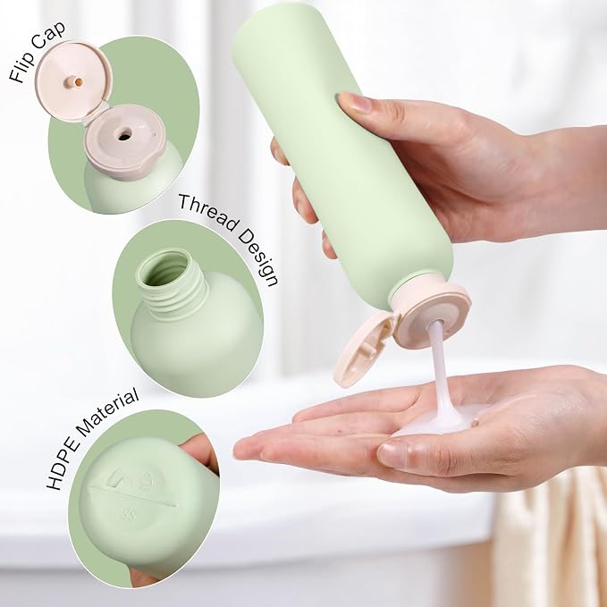 8.8oz Travel Essentials Shampoo Bottles - Image 4