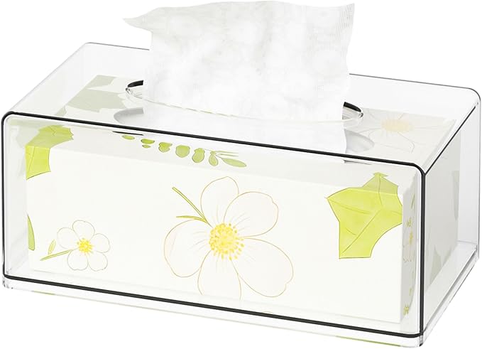Clear Acrylic Tissue Box Holder by Cqacrylic