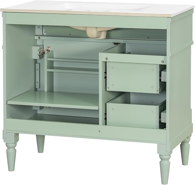 Harper & Bright Designs 36" Bathroom Vanity - Image 9