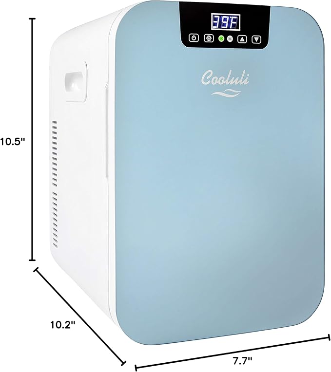 Cooluli 20L Mini Fridge For Bedroom - Image 8